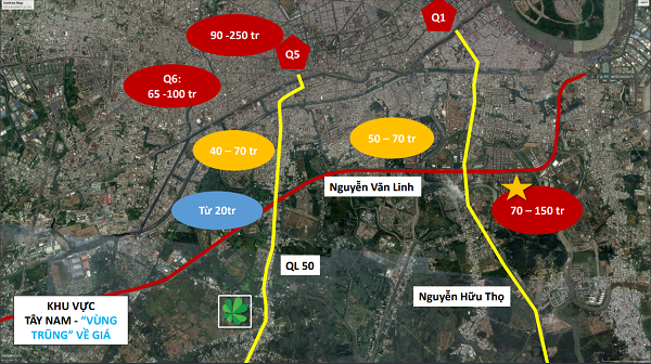 Lovera Park có tiềm năng phát triển mạnh ở khu Nam Sài Gòn